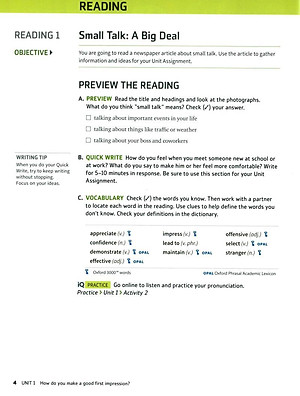 Q: Skills For Success: Level 3: Reading And Writing Student Book With iQ Online Practice - 3rd Edition