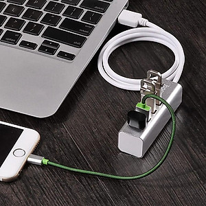 Bộ Hub Chia Cổng USB Hoco HB1 - Chia 1 Thành 4 Cổng USB Cho Macbook, Dell, Máy Tính Window, Linux,... Hàng Chính Hãng