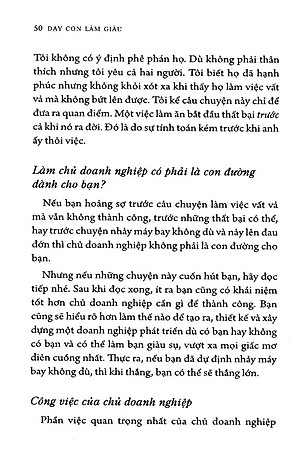 Sách Dạy Con Làm Giàu 10 - Trước Khi Bạn Thôi Việc