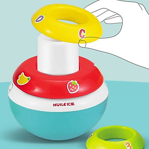 Đồ Chơi PEEK A BOO Đồ Chơi Lật Đật Thả Vòng 3136