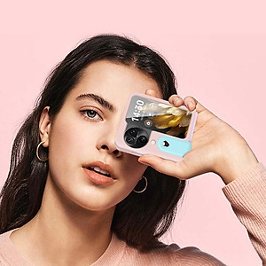 Ốp lưng đai đeo hand trap chống sốc cho Oppo Find N3 Flip hiệu HOTCASE Wristband Stand Phone Case - chất liệu cao cấp, thiết kế thời trang sang trọng có đai đeo tay an toàn - Hàng nhập khẩu