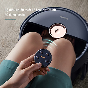 Bồn Ngâm Chân Massage PHILIPS PPM6501 - Thiết Kế Gọn Tiện Lợi - Hàng chính hãng