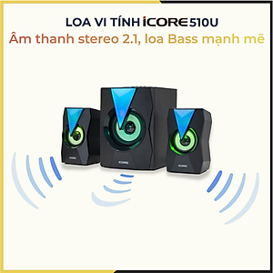 Loa Vi Tính 2.1 iCore 510U - Hàng Chính Hãng
