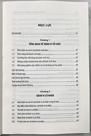 Sách - Giáo Trình Hành Vi Tổ Chức