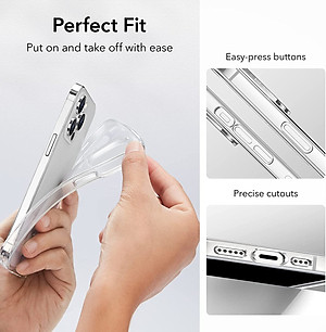 Ốp Lưng cho iPhone 14 Pro / iPhone 14 Pro Max ESR Project Zero Clear Case - Hàng Chính Hãng