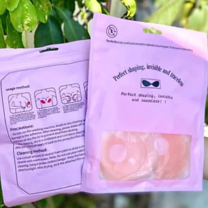 HỘP 10 Miếng Dán Ngực Silicon Hình Hoa Siêu Chắc Chắn Tiện Lợi Cho Phái Đẹp Hàng Chính Hãng Túi 10 Miếng