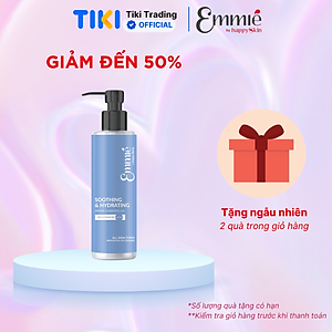 Gel Rửa Mặt Dịu Nhẹ và Cấp Ẩm Sâu - Emmié by Happy Skin Soothing & Hydrating Derma Cleansing Gel 180ml