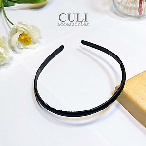 Băng đô cài tóc, Bờm cài tóc bản 1cm nhiều màu xinh xắn cho nữ - Culi accessories