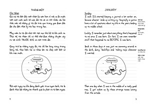 Nhật Ký Chú Bé Nhút Nhát song ngữ Việt-Anh Tập 7 Kỳ Đà Cản Mũi