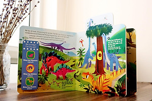 Sách Tương Tác - Sách Chuyển Động - First Explorers - Dinosaurs - Các Loài Khủng Long