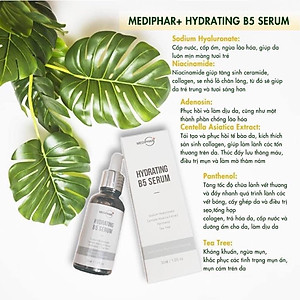 Serum cấp ẩm phục hồi da Mediphar Hydrating B5 30ml