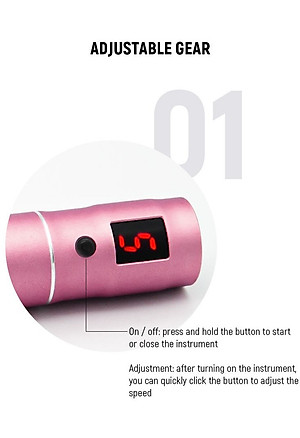 [Combo] Máy Vi Kim, Lăn Kim L3 (TÍCH ĐIỆN) Màn Hình Led Hiển Thị Tốc Độ Và 10 Kim Tự Chọn