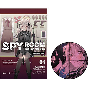 Sách Spy Room - Lớp Học Điệp Viên - Tập 1: Hanazono Lily (Tặng Kèm Bookmark Tròn)