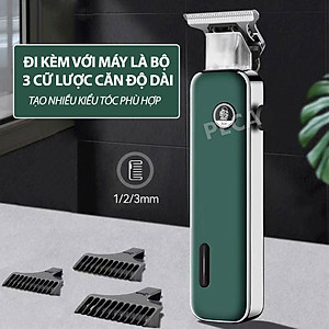 Tông đơ chấn viền Kemei KM-5098 công suất mạnh 5W sạc nhanh USB có thể dùng cạo đầu, cạo trắng khắc fade tóc