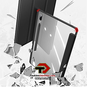 Bao da chống sốc dành cho SamSung Galaxy Tab S7 FE có ngăn đựng bút hiệu Dux Ducis Toby - Hàng nhập khẩu