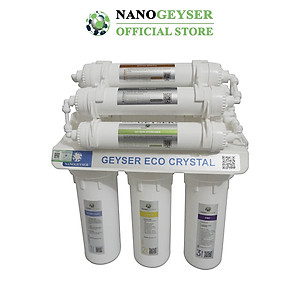 Máy lọc nước Nano Geyser ECO CRYSTAL công nghệ lọc UF - Hàng Chính Hãng