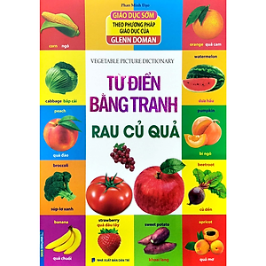 Sách Từ Điển Bằng Tranh - Rau Củ Quả