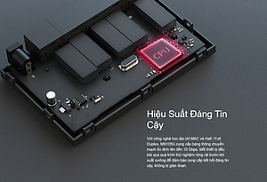 Bộ Chia Tín Hiệu Switch Để Bàn Mercusys MS105G 5 Cổng 10/100/1000 Mbps - Hàng Chính Hãng