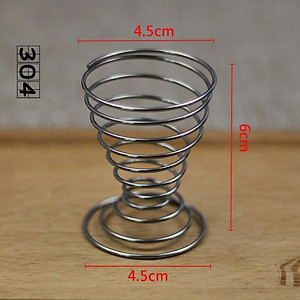 Ly Ăn Hột Vịt Lộn Inox Vòng Xoắn Chống Nóng