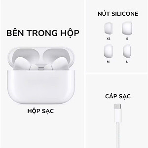 Tai Nghe Bluetooth Pro2 Không Dây định vị khử tiếng ồn ANC PIN TRÂU bass căng tự kết nối Fullbox phụ kiện đủ tính năng đàm thoại 2 chiều - Hàng chính hãng