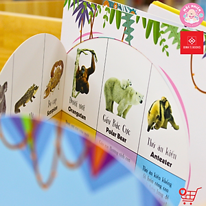 Sách Tương Tác Lật Mở Khám Phá Khổ lớn - Lift The Flap (Cho bé từ 0 - 6 Tuổi) - Đinh Tị