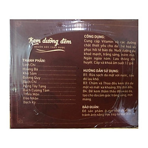 Kem Dưỡng Da Chiết Xuất 100% Thảo Mộc Thiên Nhiên Lành Tính Không Kích Ứng Da Nhiều Dưỡng ẨmThích Hợp Cho Da Dầu Nhờn Nhạy Cảm Khô  Nuôi dưỡng Phục Hồi Da Vào Ban Đêm Giúp Trẻ Hóa Làn Da Ngăn Ngừa Lão Hóa Lọ 25g Bảo Mỹ Xuân