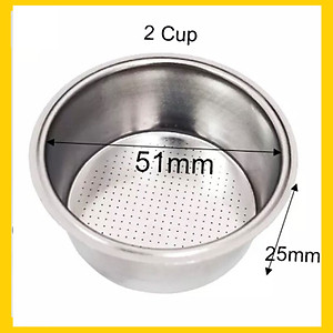 Giỏ Lọc Cà Phê 58; 54; 51mm | Filter Basket