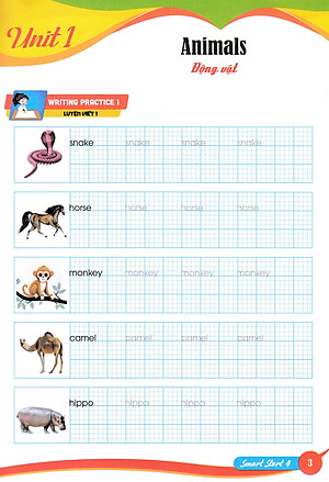 Em Luyện Viết Tiếng Anh Và Nhớ Từ Vựng Smart Star 4 (Bám Sát SGK I-Learn Smart Start 4) - HA
