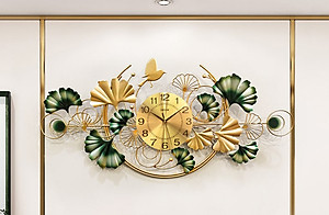 Đồng Hồ Treo Tường Trang Trí Đẹp Shouse DC132 độc lạ 3d cỡ lớn nghệ thuật phù hợp cho phòng khách, phòng ngủ