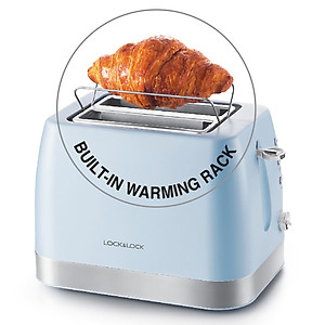 Máy Nướng Bánh Mì Lock& Lock EJB221BLU (730 - 870 W) - Hàng chính hãng