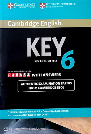 Cambridge English KEY - Key English Test 6 with Answers