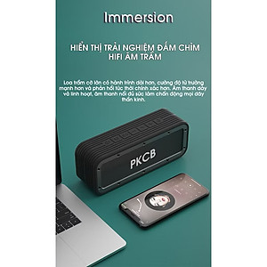 Loa Bluetooth speaker Loa di động chip DPS khuyếch đại âm thanh công suất lớn 50W Kết nối TWS lên 100W  Hàng Chính Hãng