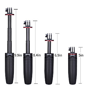 Ulanzi MT-09 - Tripod Tích Hợp Gậy Selfie Cho GoPro Và Action Camera - Hàng chính hãng