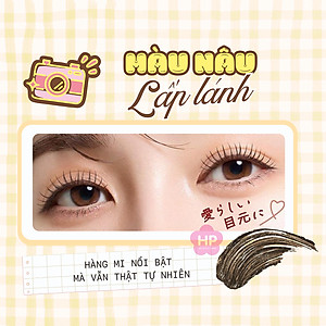 Phiên Bản Giới Hạn Mascara Nâng Cao Nâng Cong Và Dài Mi Tối Đa Siêu Bền Trong 24h Màu Nâu Kissme Heroine Make Long Up Mascara Super WP #53 6 G