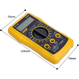 Đồng hồ vạn năng Deli chính hãng - Màn hình LED kỹ thuật số - Phạm vi đo 600V - Hàng chính hãng - DL8490