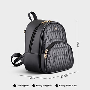 Balo Yuumy ( Thời trang nữ tiện lợi cỡ trung - Balo da Seasand YBA66 )