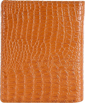 Ví Nam Vân Cá Sấu Kiểu Đứng Huy Hoàng HT2119 (12.5 x 10 cm) - Da Bò