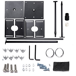 Bộ Chân Loa Đế Loa Bằng Thép Có Thể Điều Chỉnh ĐỘ Cao Từ 70cm Đến 120cm