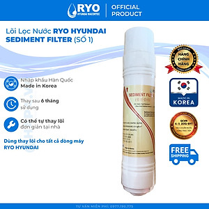Lõi Lọc Nước RYO Hyundai Đầy Đủ Models, Nhập Khẩu Hàn Quốc, Hàng Chính Hãng | RP901 RP902 RP903 RP100H PGP1000 RP100S Sambon Wacortec - Sediment Pre-carbon Post-carbon TCR FTO UF RO Membrane...