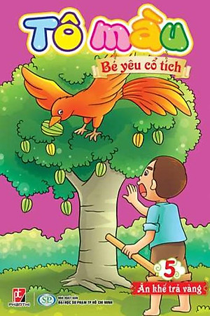 Bộ 12 cuốn Tô Màu Bé Yêu Cổ Tích