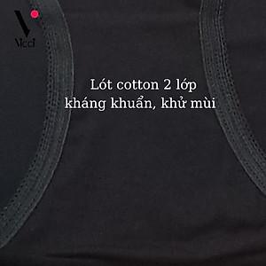 Quần lót nữ cotton trơn cạp cao Vicci 105 ôm gọn vòng 3, mềm mại, thấm hút mồ hôi, kháng khuẩn, khử mùi (có bigsize)