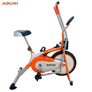 Xe đạp tập tại nhà AGA-206PAS khung sườn vững chãi, tay cầm đa chấu, đồng hồ thông minh, vòng bi NBK Nhật, tải trọng 150kg