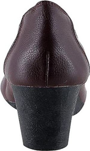 Giày Nữ Da Bò 5 Phân Huy Hoàng HT7943 - Nâu Đất