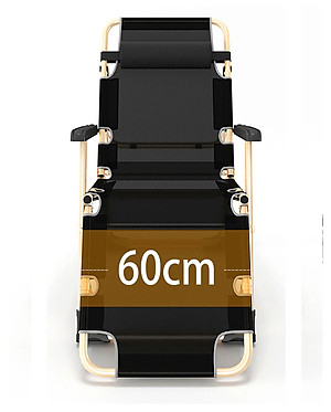 Ghế xếp thành giường, Vải lưới thoáng khí, Khung kim loại sơn tĩnh điện bền bỉ - NIKITA