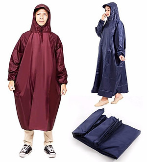 Áo Mưa Vải Dù Xẻ Tà Cao Cấp 1M4