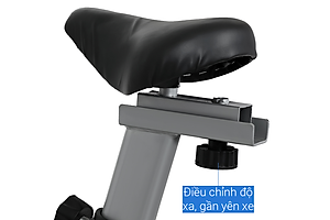 Xe đạp tập thể dục spining Airbike Sport - Hàng chính hãng