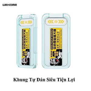Kính Cường Lực KingKong Có Khung Tự Dán, Ngăn Bụi Loa Dành Cho iPhone - Full Hộp, Dán Full Màn - Hàng Chính Hãng