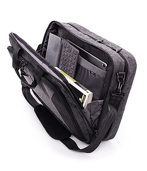 Túi xách Solo Voyage 15.6 inch - Kích thước Cao 31 x Ngang 45 x Rộng 15 cm - Mã NOM301-10 - Bảo hành Chính hãng bảo hành 05 năm - Dòng túi công sở cao cấp