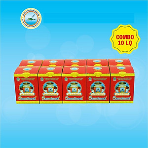 [Combo 10 lọ] Nước Yến sào Sanvinest Khánh Hòa đóng lọ 70ml-21%