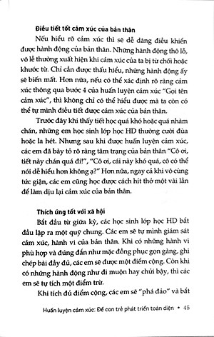 Sách Huấn Luyện Cảm Xúc Để Con Trẻ Phát Triển Toàn Diện